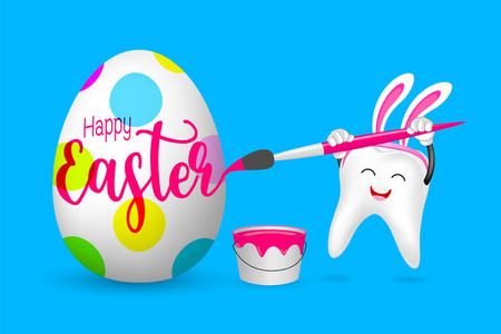 兔子牙齿卡通图片