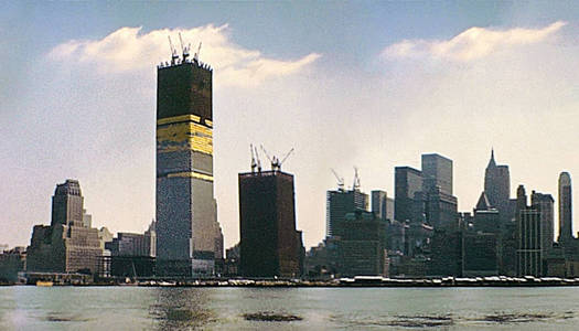 纽约双子塔天际线图片