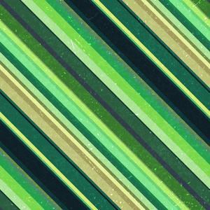 无缝的抽象背景与绿色条纹，矢量图