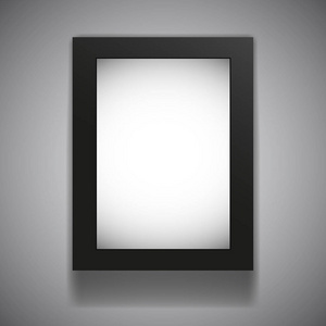 空白广告牌灯箱模拟隔离墙图片
