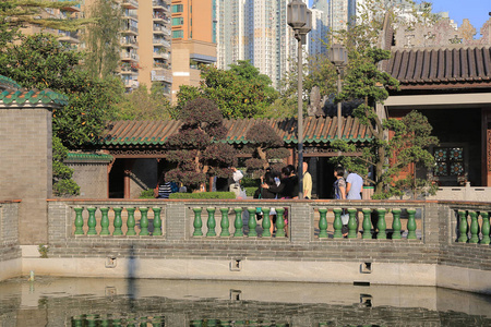 香港岭南花园图片