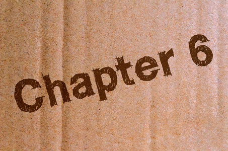 章 6纸箱, 纸板用棕色字母