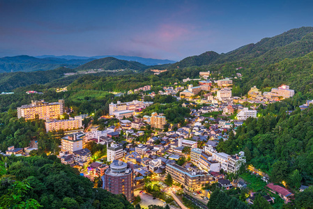 马温泉，神户，日本温泉度假小镇