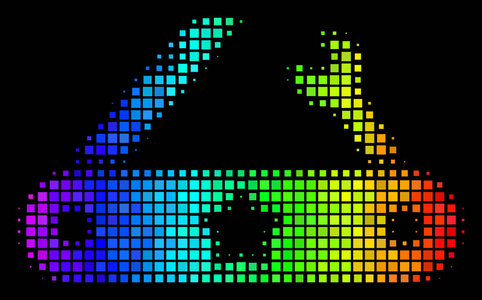彩色像素万能多功能工具刀图标图片