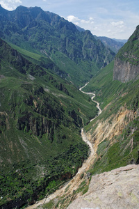 Colca 峡谷在阿雷基帕地区