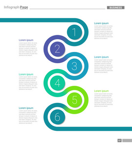 用于企业的 Infograph 循环组件