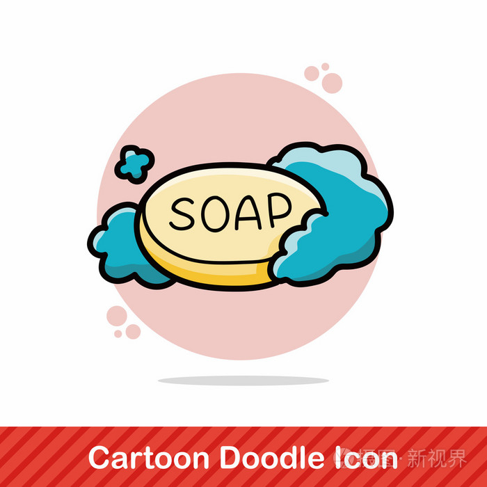 soap涂鸦矢量图