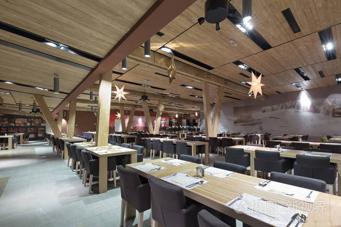 酒店餐厅内部食堂