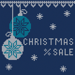 圣诞销售针织 1