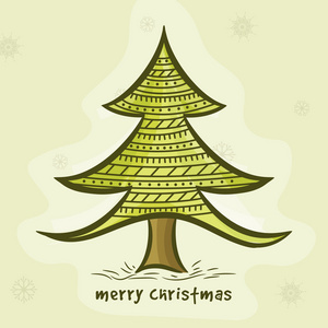 快乐圣诞庆祝与采油树