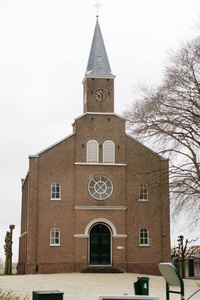 被改革的教会命名 ichtus 在荷兰的 ReeuwijkDorp
