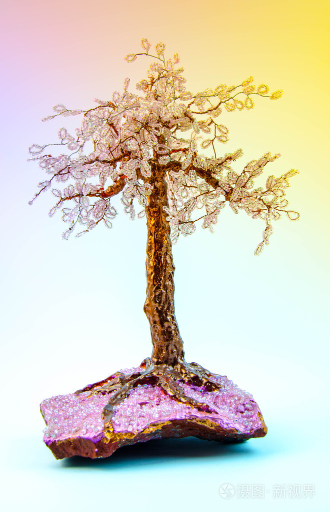 一棵树制成的珠子