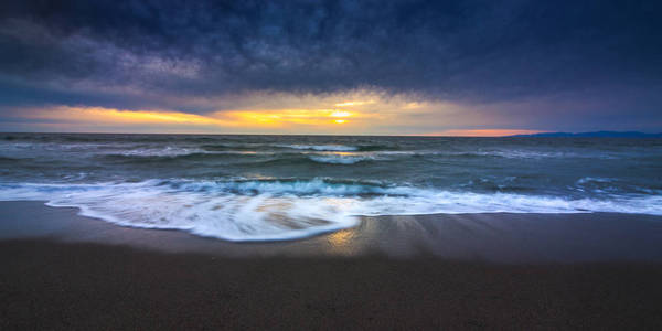 雷东多海滩日落