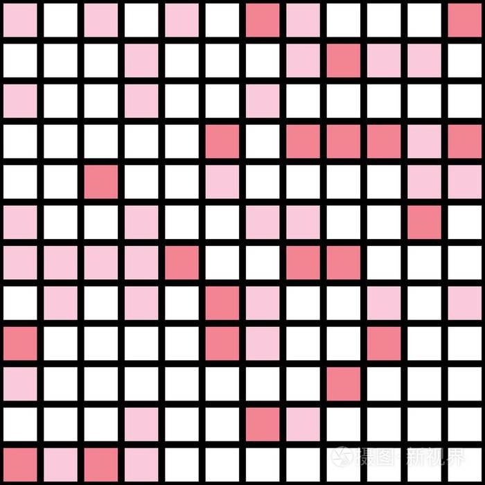 装饰的几何形状,平铺.单色的不规则图案.抽象背景.艺术装饰装饰格子