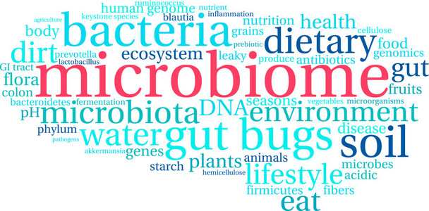 微生物群系词云