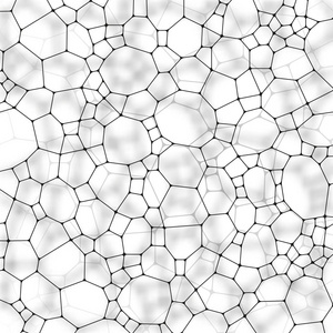 化学模式，白色背景上的多边形分子结构。医学 科学 微生物学概念 矢量图