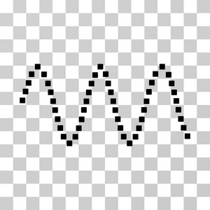 正弦波图正弦波矢量图标照片