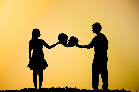 两人结束关系照片