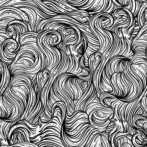 艺术的头发图片-艺术的头发素材-艺术的头发插画-摄图新视界