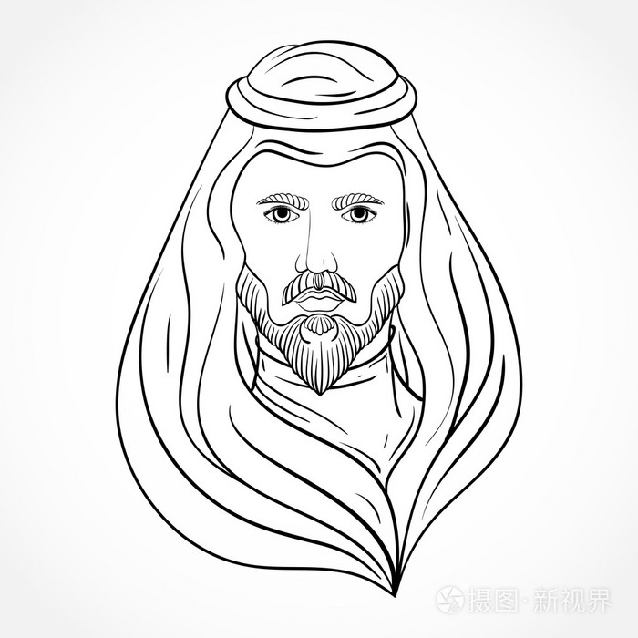 沙特阿拉伯简笔画图片