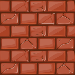 红色纹理石头卡通红色石头墙纹理照片