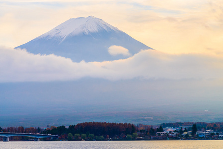 富士山的美景