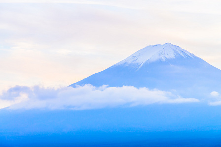 富士山的美景