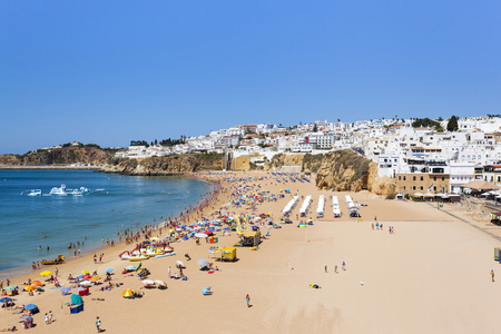 美丽的海滩的阿尔加维，葡萄牙