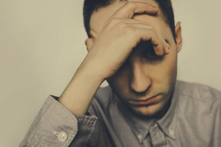 沉思抑郁症图片