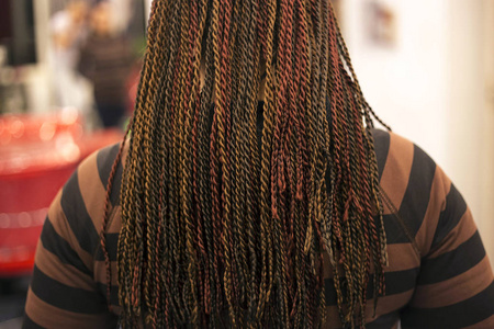 非洲的辫子, 头发质地, 薄辫子, kanekalo, 许多辫子与 kanekalon, 人造头发, 头发样式在非洲青年时期样式