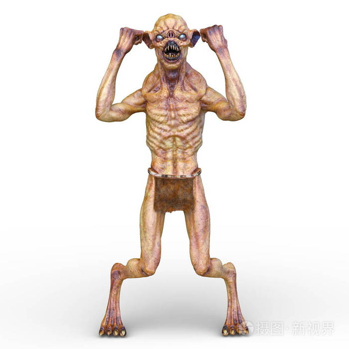 monster3dcg渲染的怪物