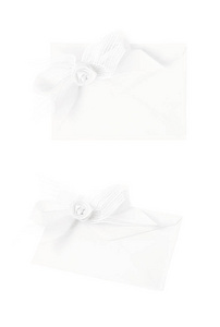 蝴蝶结装饰纸信封