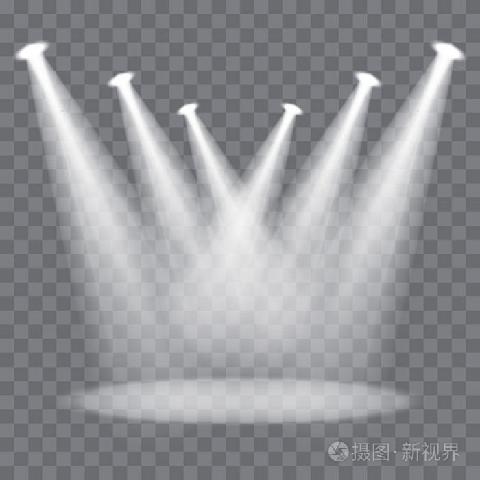 矢量舞台聚光灯插画-正版商用图片0odup6-摄图新视界