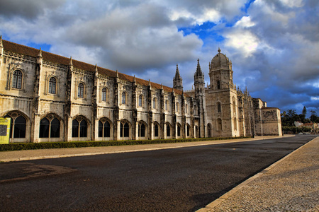 在里斯本，葡萄牙哲罗姆派修道院。教科文组织世界遗产 s