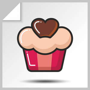 蛋糕松饼糖果 icons5