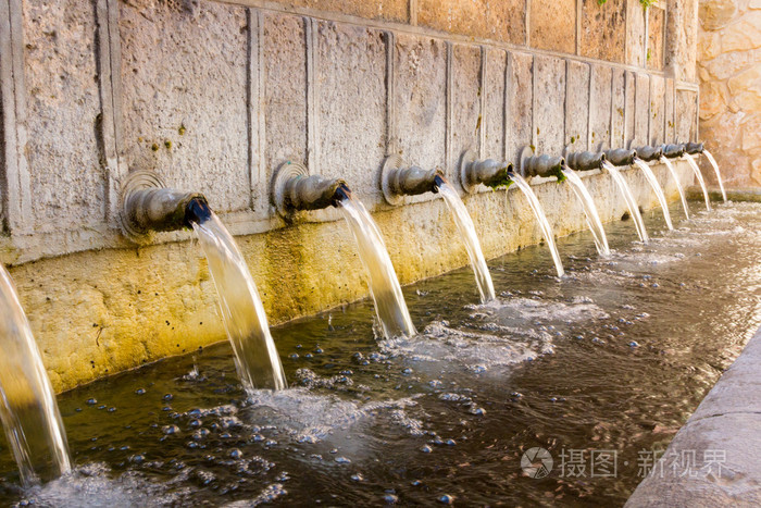 古水喷泉水管道