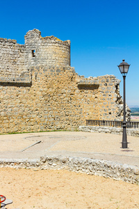 波蒂略城堡在巴拉多利德西班牙