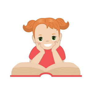 读书素材卡通图片
