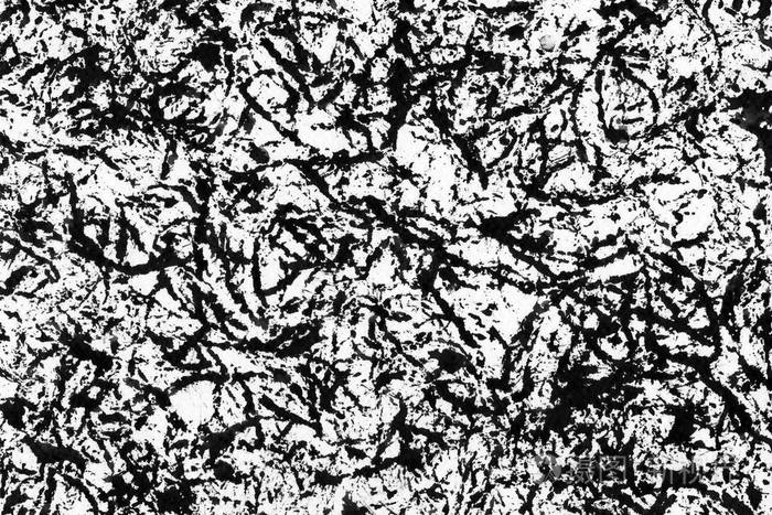 手绘抽象墨水纹理在纸上.不规则印记