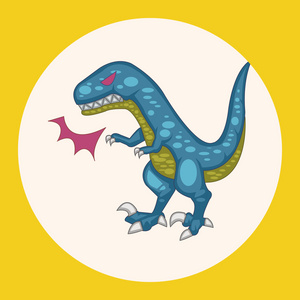 恐龙卡通主题元素矢量, eps 图标元素恐龙卡通主题元素矢量, eps 图标