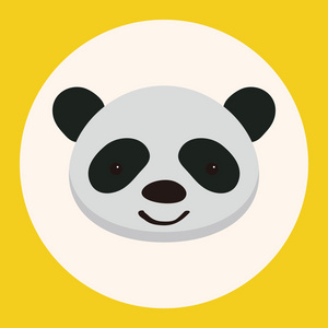 动物熊猫卡通主题元素图标元素图片