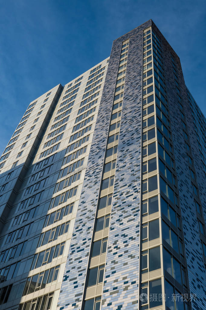 在俄勒冈州波特兰的现代公寓建筑