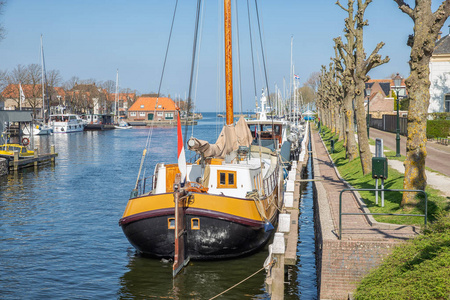 港荷城 Medemblik 历史木帆船