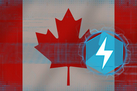加拿大能量。电力概念