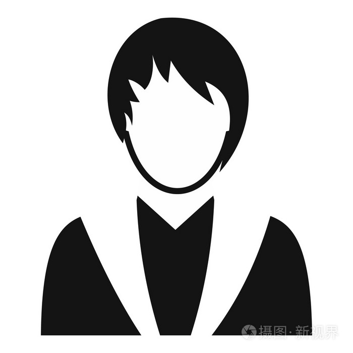 女孩头像简单符号