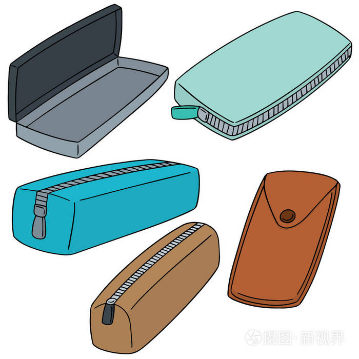 向量集的铅笔盒