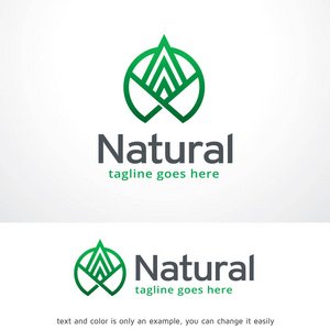 自然标志模板设计