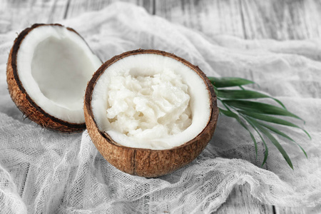 头发的椰油图片