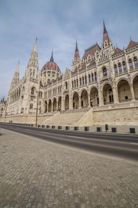建筑细部的匈牙利首都布达佩斯的议会大厦