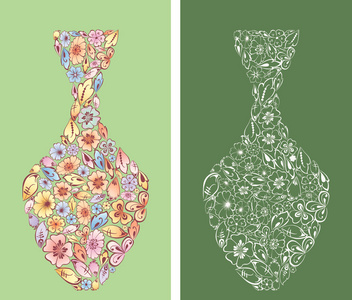 花卉的装饰花瓶